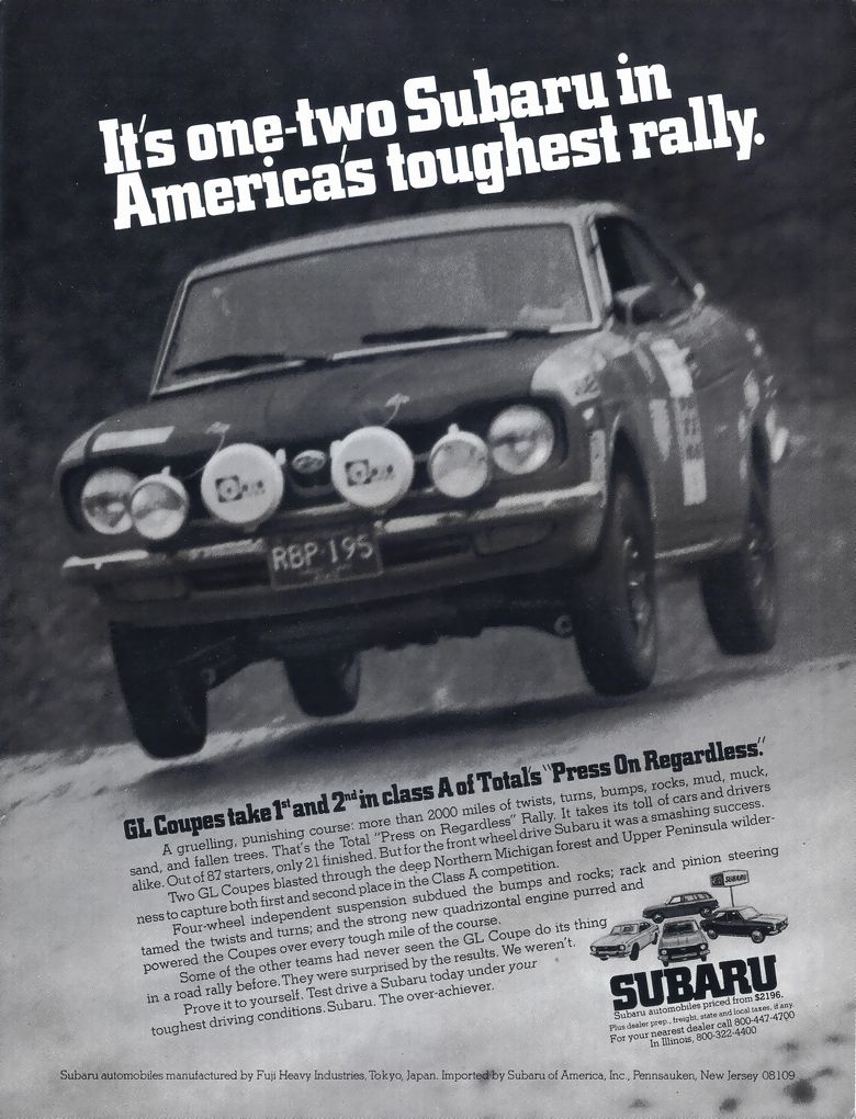 1973N11 Press on regardless rally NXD L